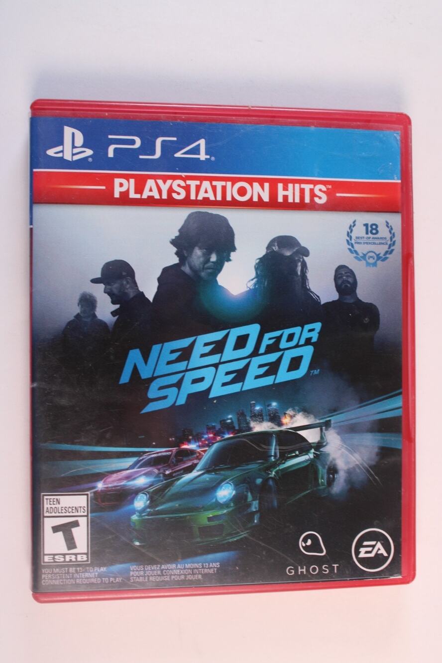 Need For Speed (Sony PlayStation 4 PS4) Authentic, tested/works great
